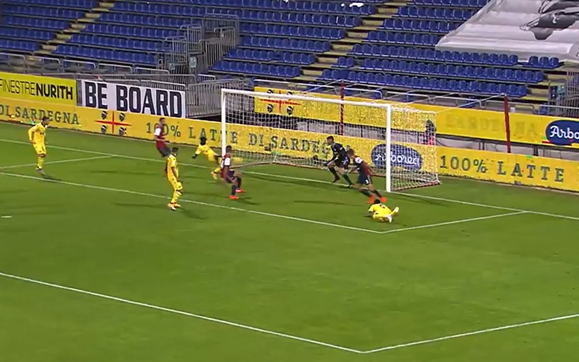 25-11-2020 – Il gol di Colley a Cagliari