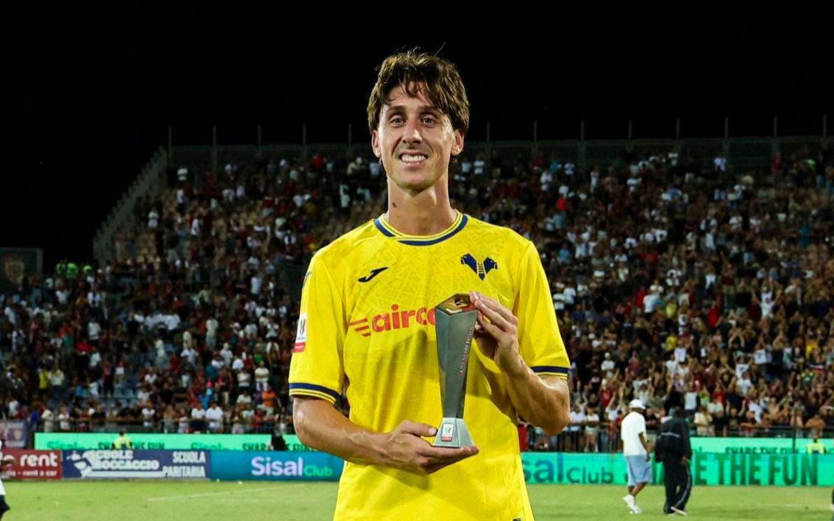 Mulattieri, foto facebook da hellasveronafc
