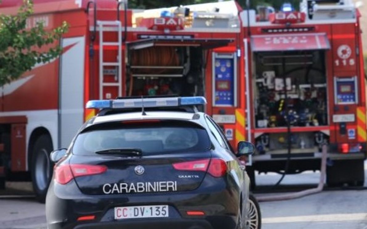Carabinieri e Vigili del Fuoco