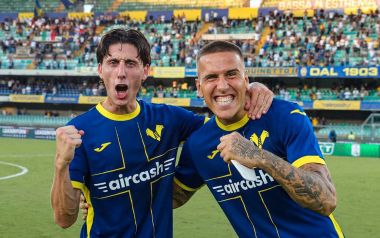 Mulattieri e Calabrese, foto da hellasveronafc
