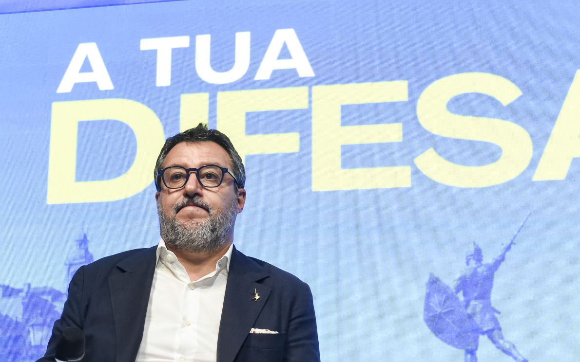Matteo Salvini (Imagoeconomica)