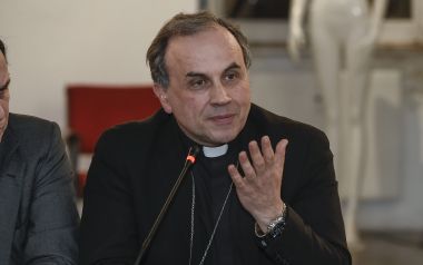 Vescovo Domenico Pompili (Imagoeconomica)