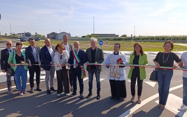 L’inaugurazione della rotonda