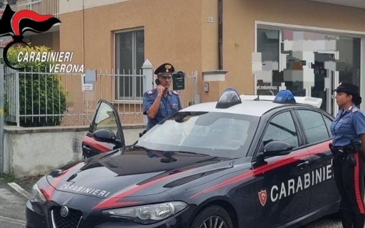Carabinieri a Peschiera