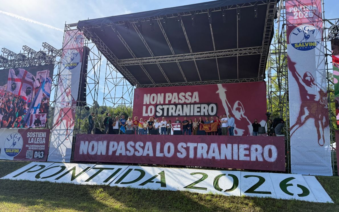Palco a Pontida