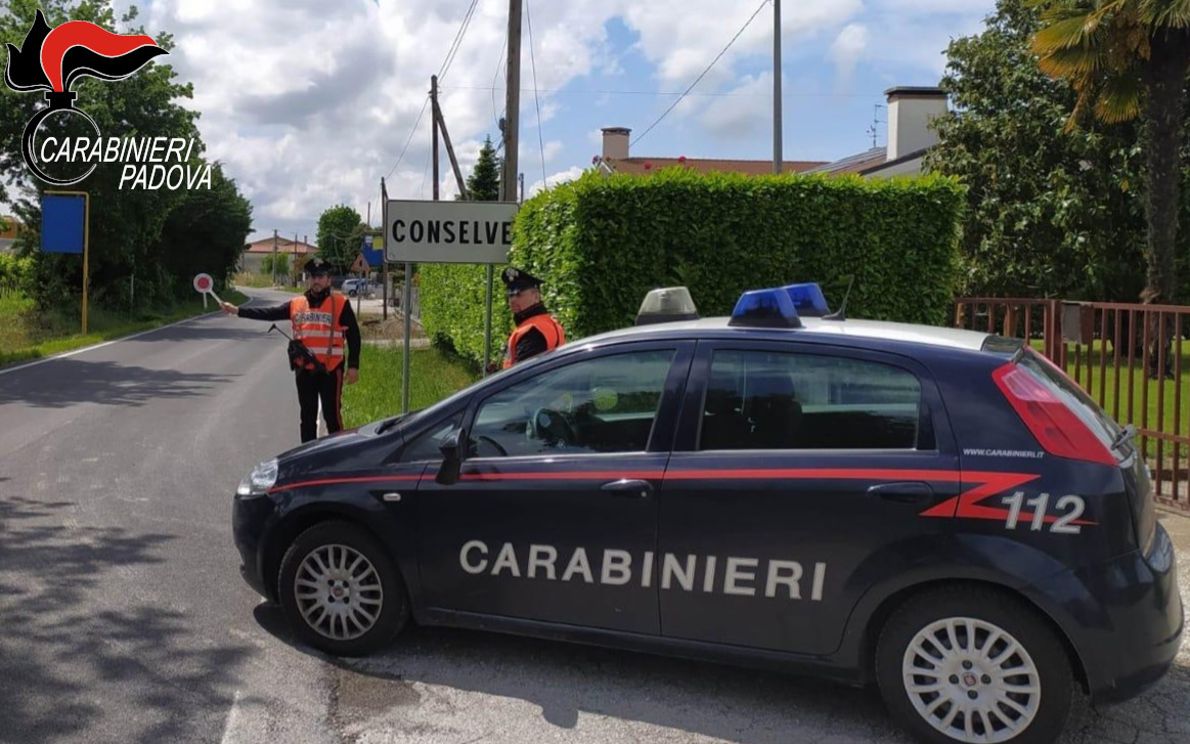 Carabinieri a Conselve