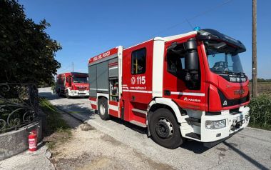 Bombola di gas esplosa a Tribano