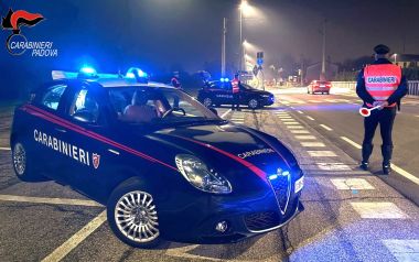 Posto di blocco dei Carabinieri