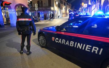 Carabinieri in centro a Padova