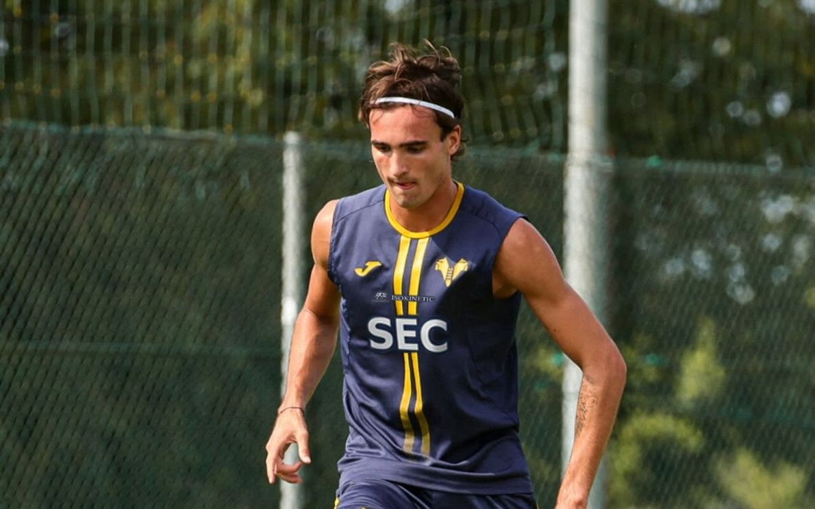 Le Borgne, foto facebook da hellasveronafc