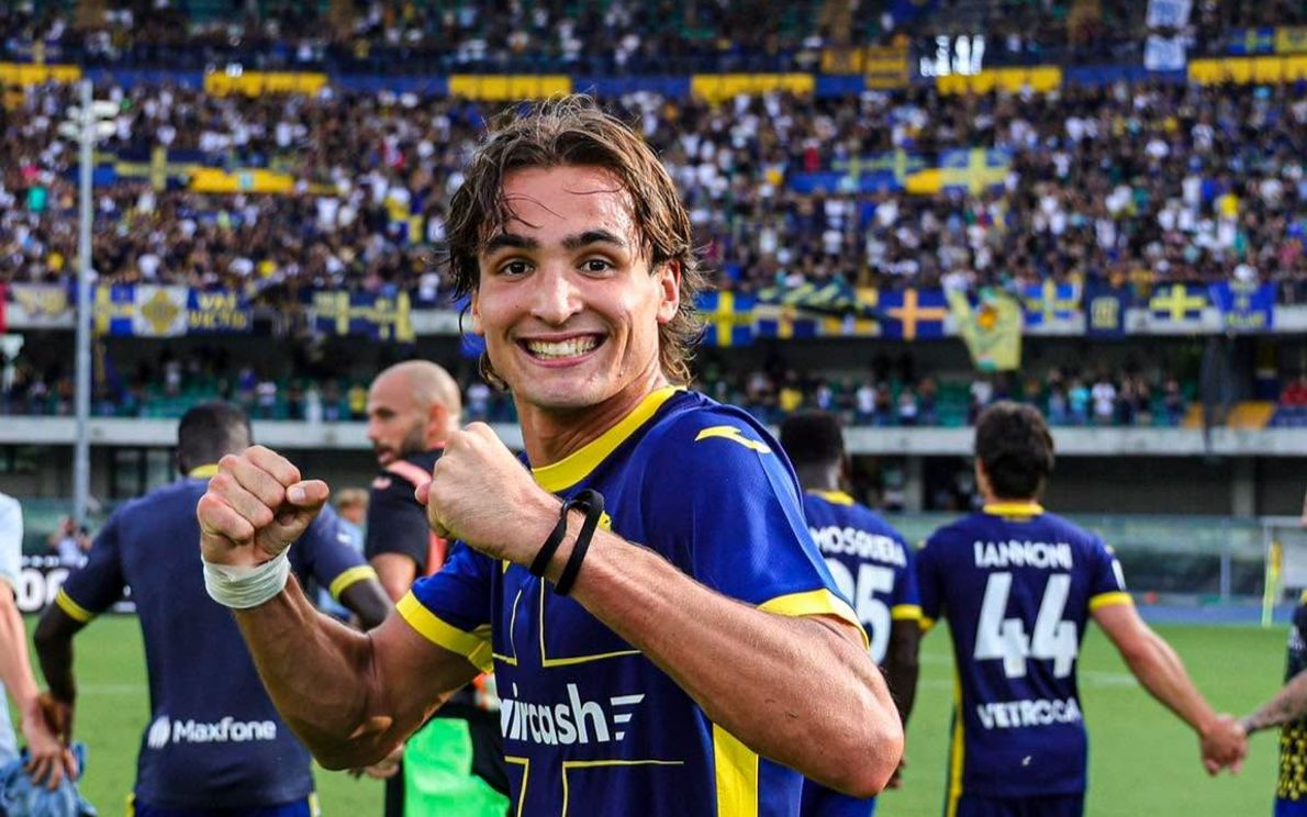 Le Borgne, foto facebook da hellasveronafc