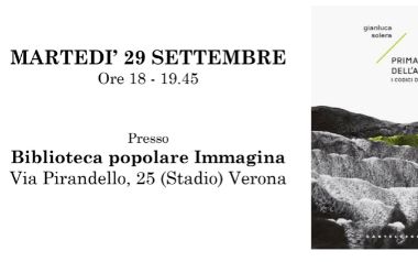 La locandina della presentazione