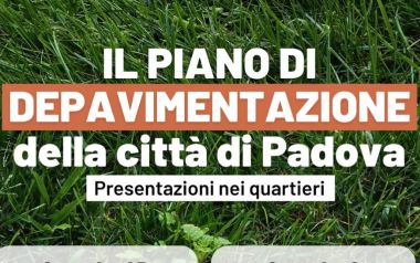 Piano depavimentazione a Padova