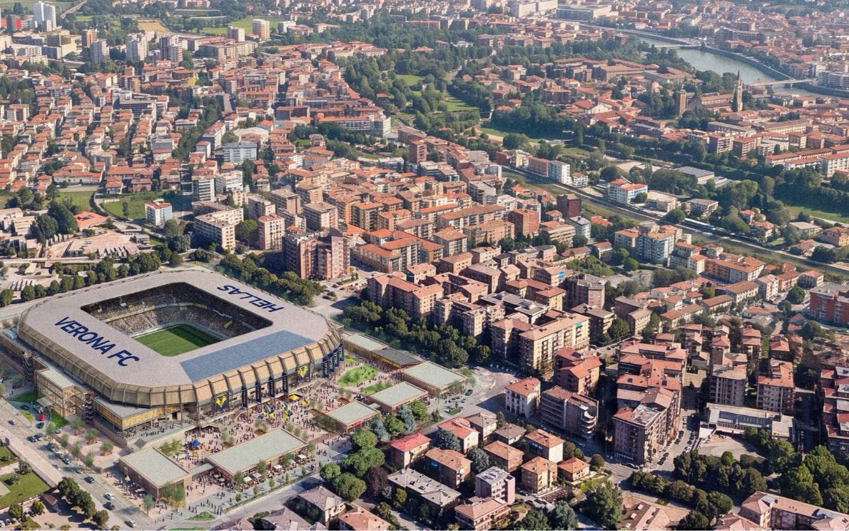 Progetto Hellas nuovo stadio