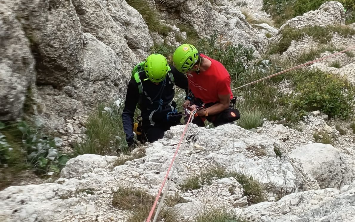 Intervento del Soccorso Alpino