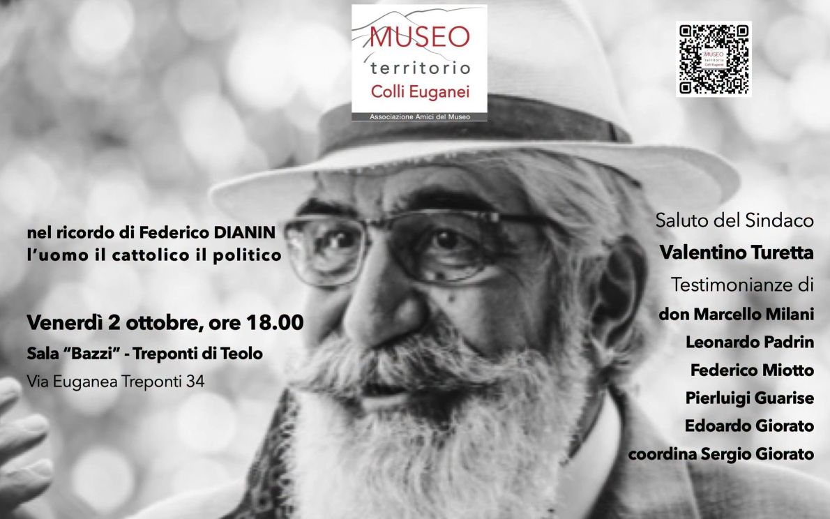 Serata in ricordo di Federico Dianin a Teolo