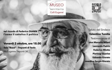 Serata in ricordo di Federico Dianin a Teolo