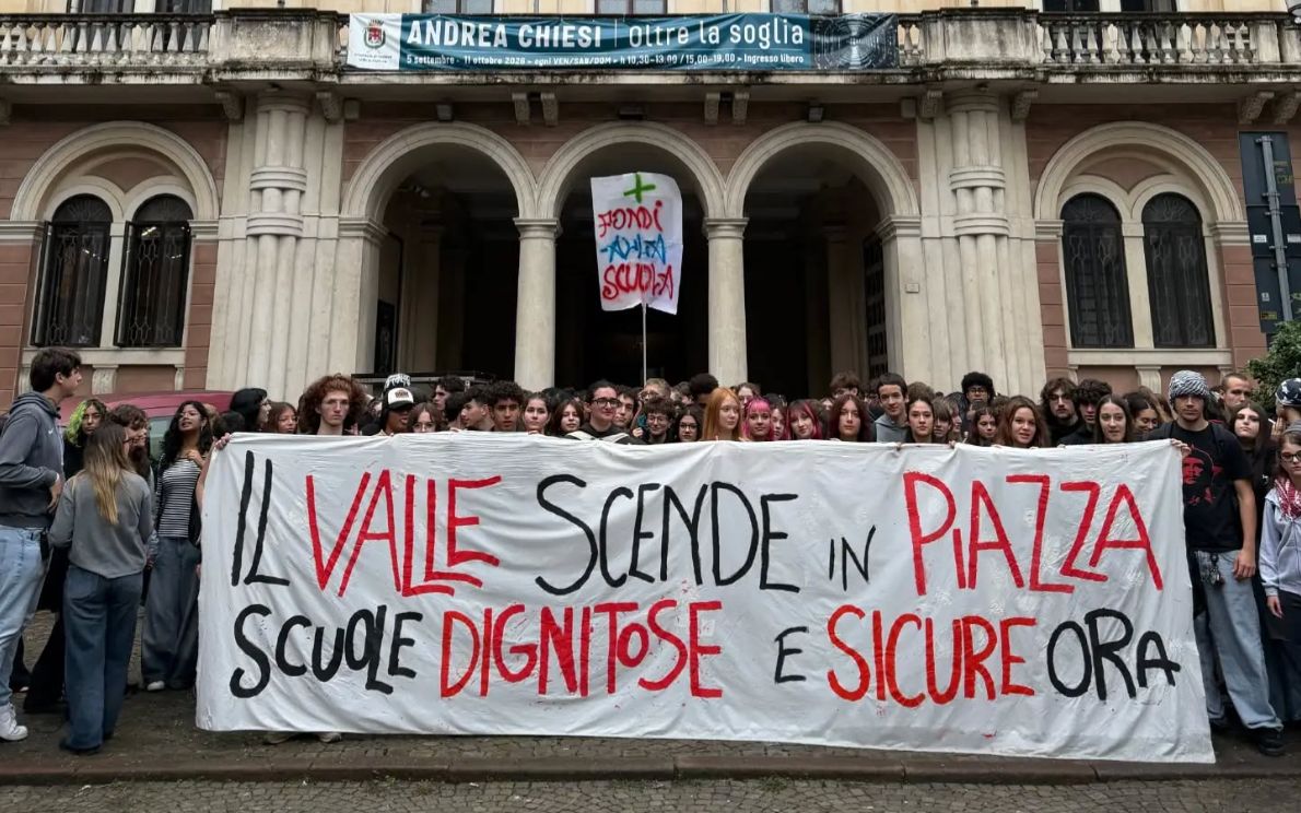 Protesta studenti del Valle