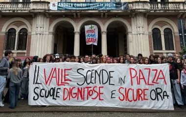 Protesta studenti del Valle