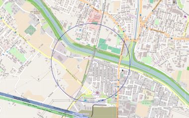 Area da evacuare a Pontevigodarzere
