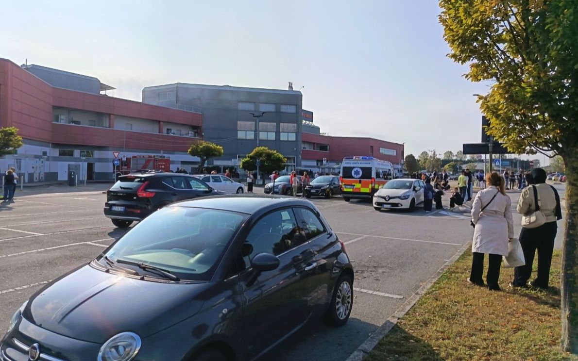 Incendio al Piazzagrande a Piove di Sacco