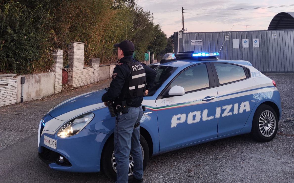 Polizia a San Massimo