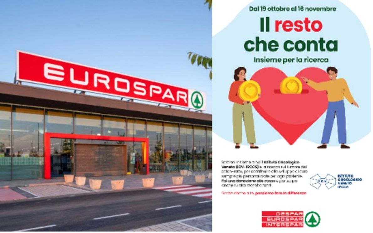 Despar e IOV, raccolta fondi