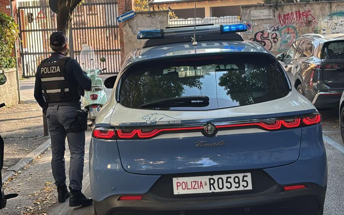 Polizia al Giorgi