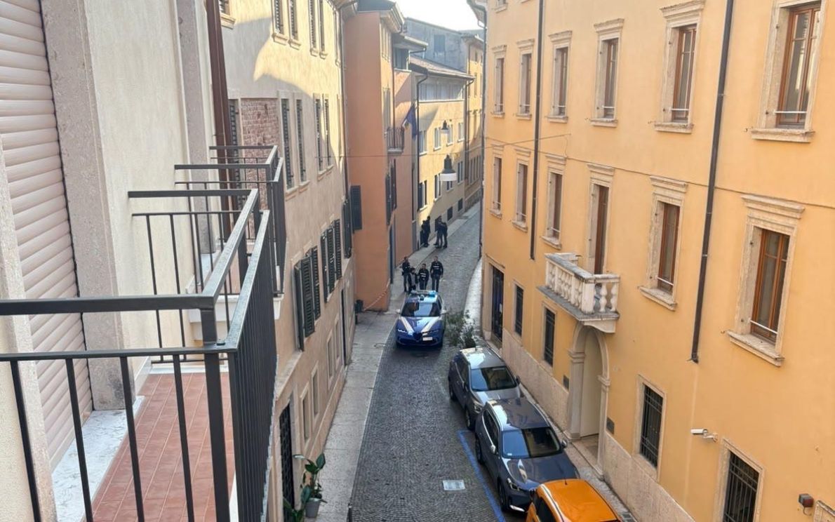 Polizia in centro