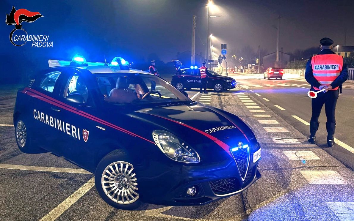 Controlli dei Carabinieri a Cittadella