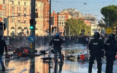 Scontri a Bologna
