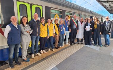 Treno della salute a Legnago