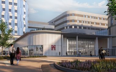 Rendering nuovo ospedale di Padova