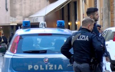 Polizia in centro