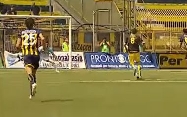 lo 0-1 di Cacia, screenshot youtube