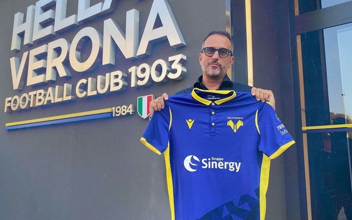 Filippo Piccoli ai tempi del Verona con Sinergy