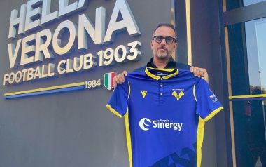 Filippo Piccoli ai tempi del Verona con Sinergy