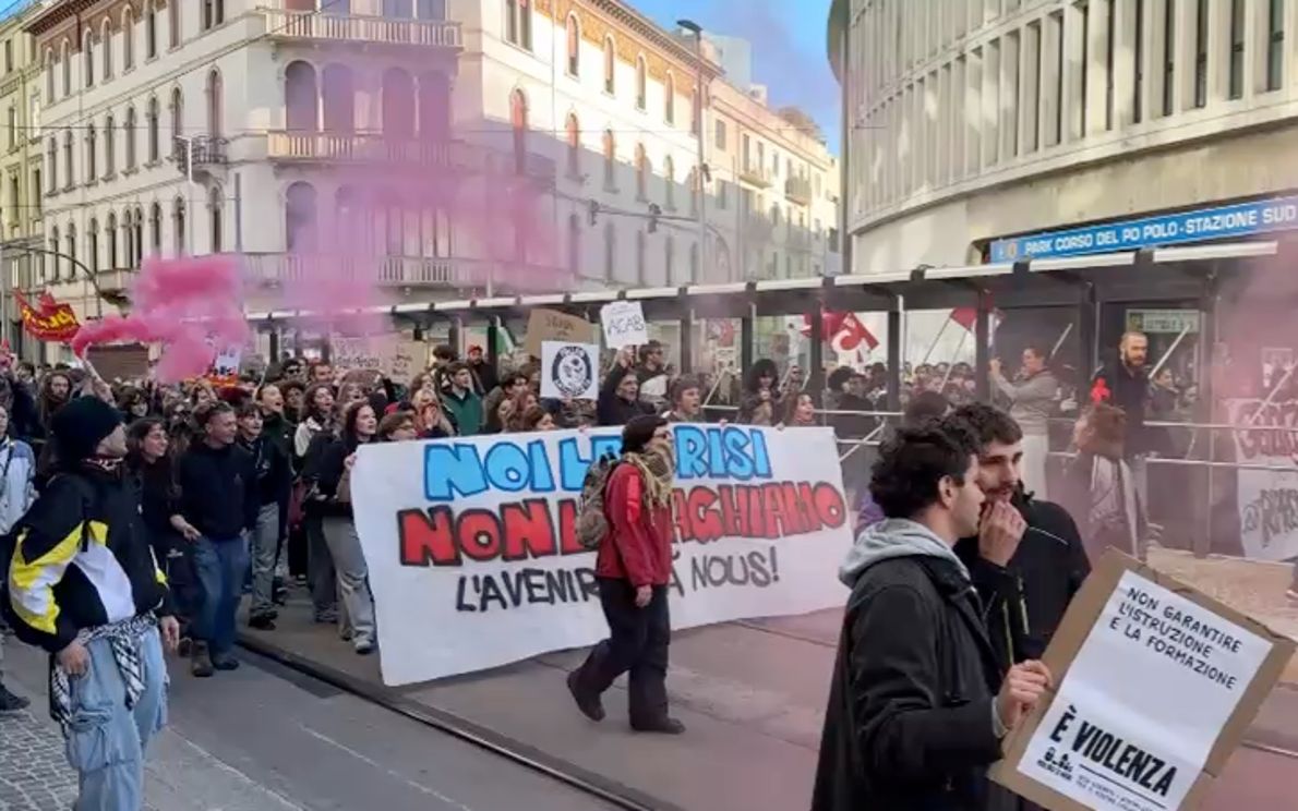 Un momento della manifestazione