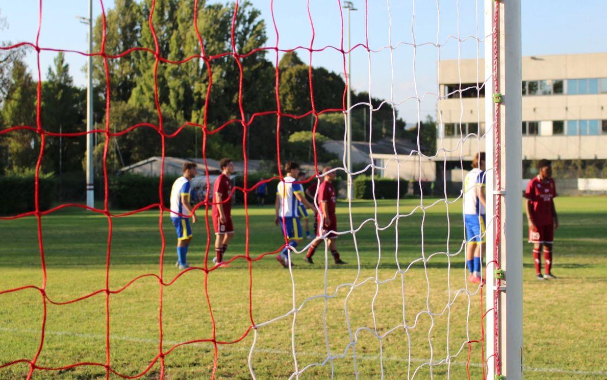 Una partita del San Zeno Calcio Verona